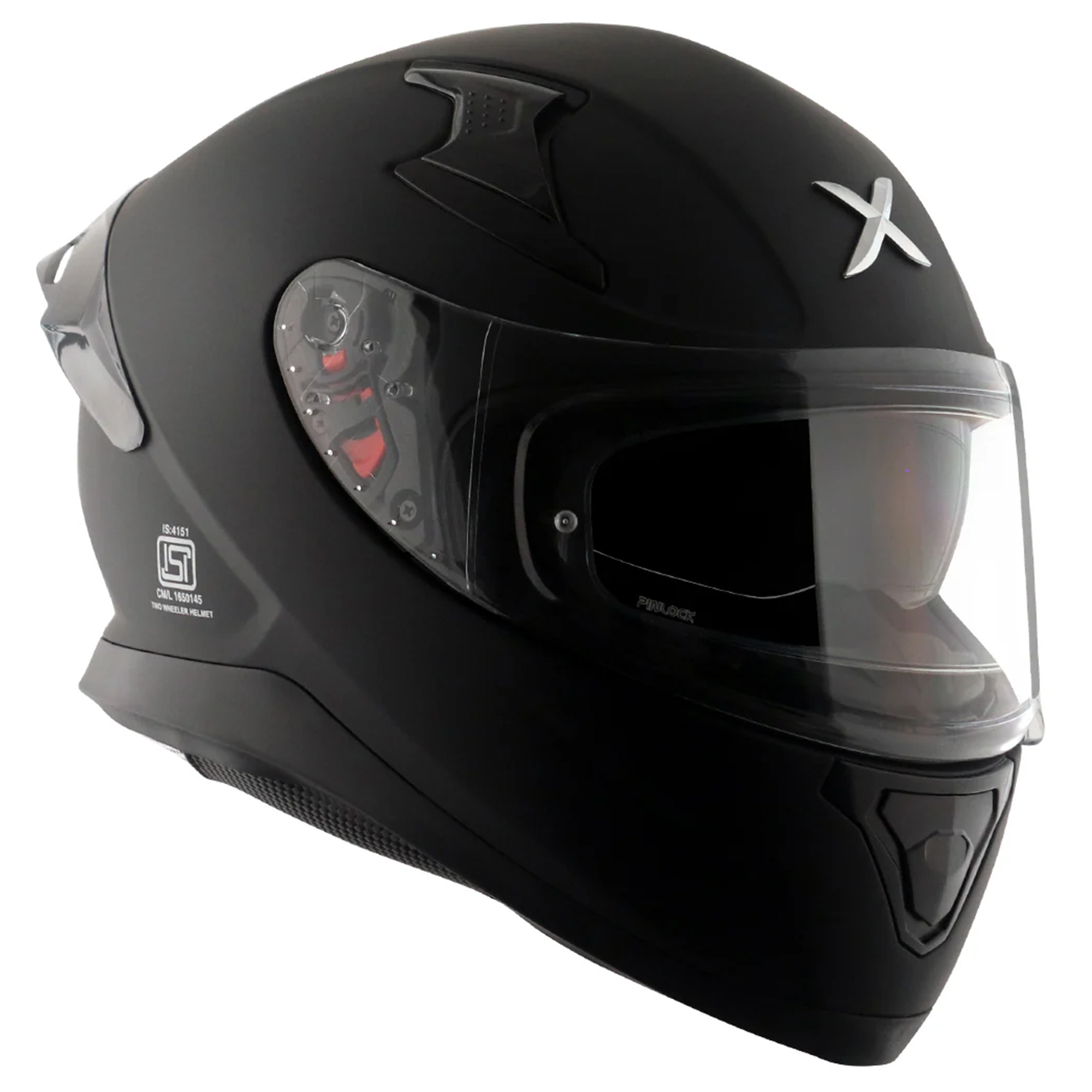 Axor Apex Full Face Motorcycle ECE 22.05 - Matt Black