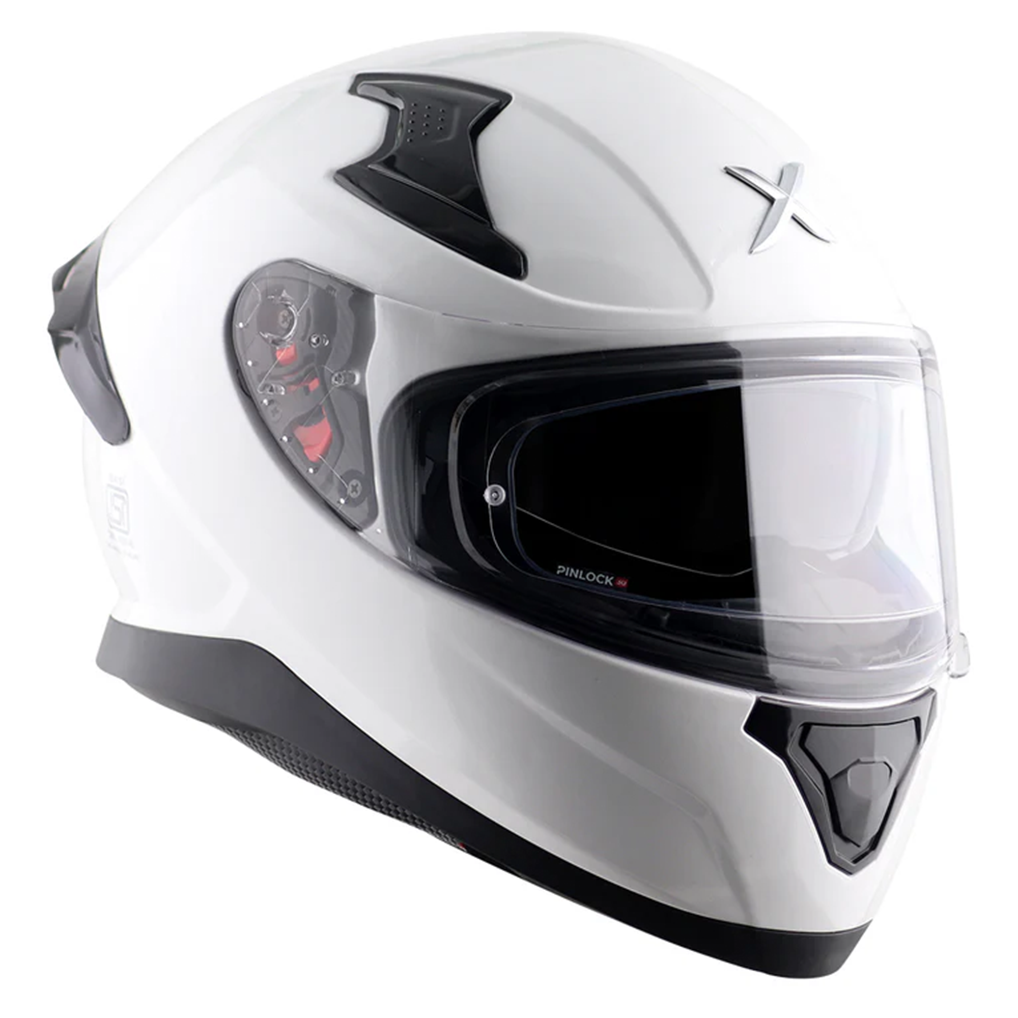 Axor Apex Full Face Motorcycle ECE.22.05 - Gloss White
