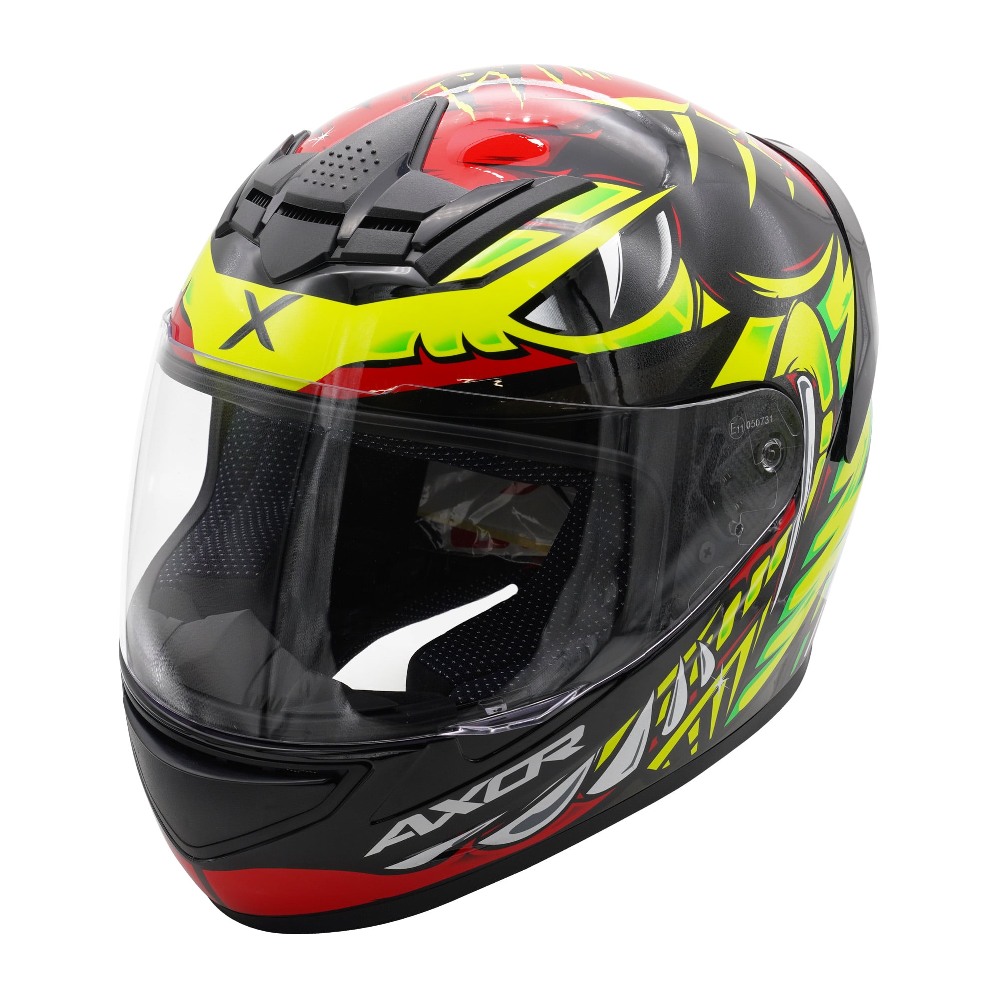 Axor Rage Full Face - Python Red Yellow Black Gloss