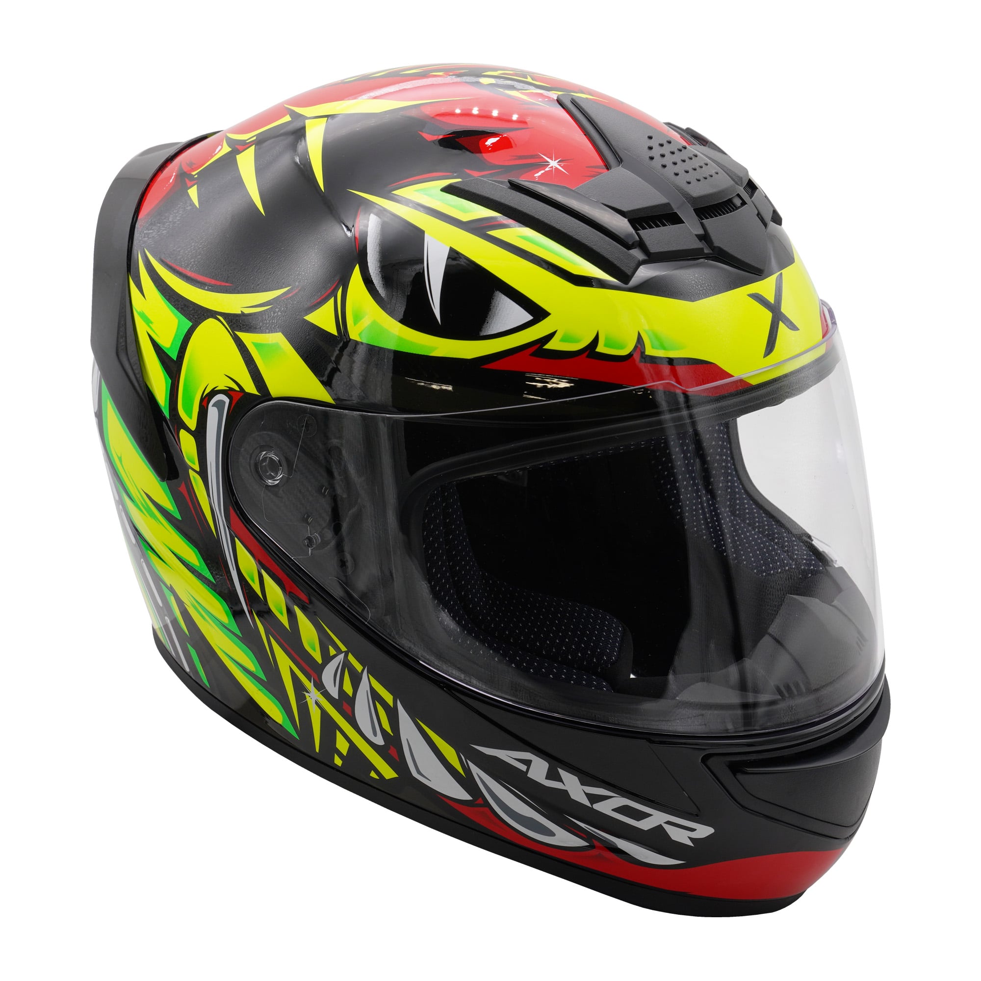 Axor Rage Full Face - Python Red Yellow Black Gloss