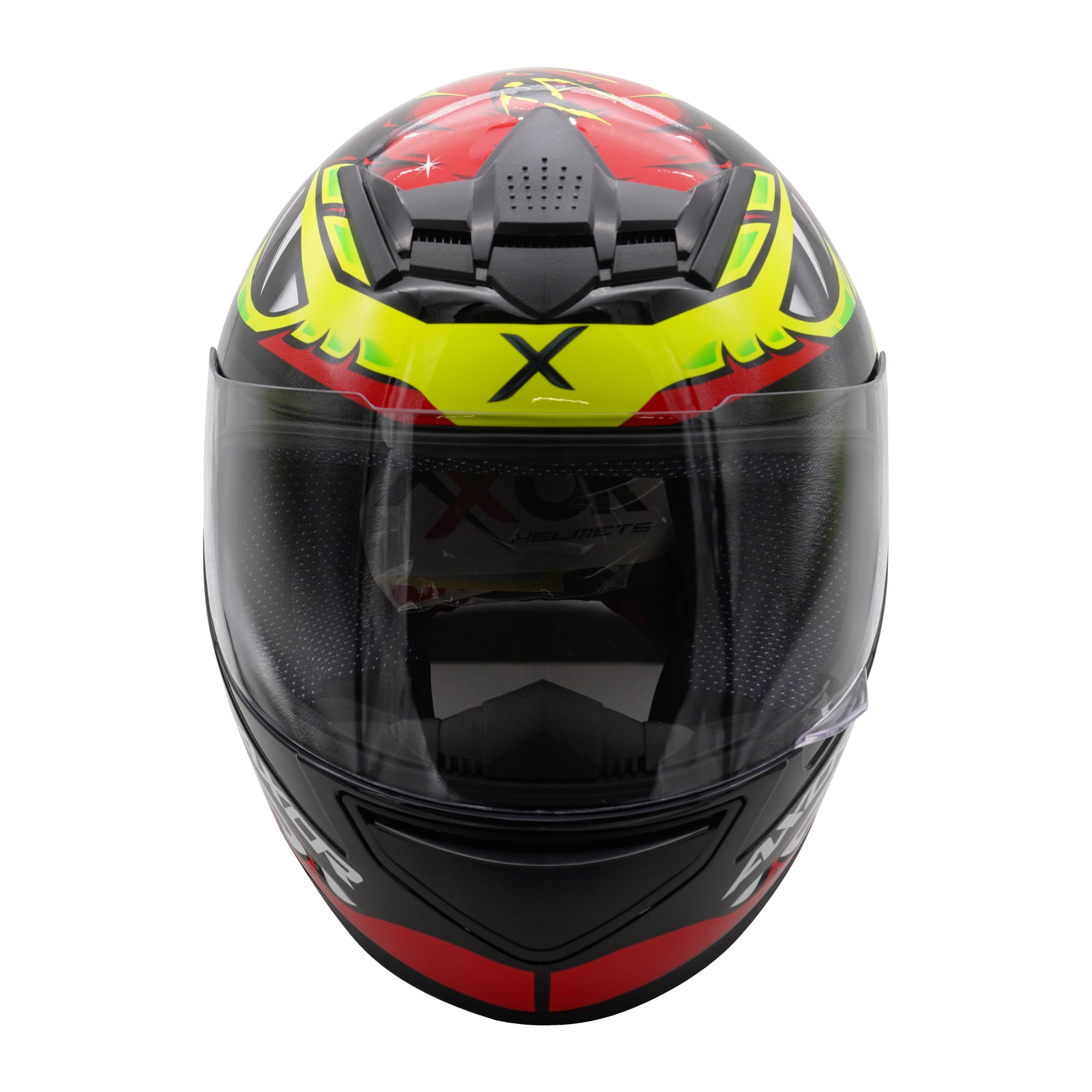 Axor Rage Full Face - Python Red Yellow Black Gloss