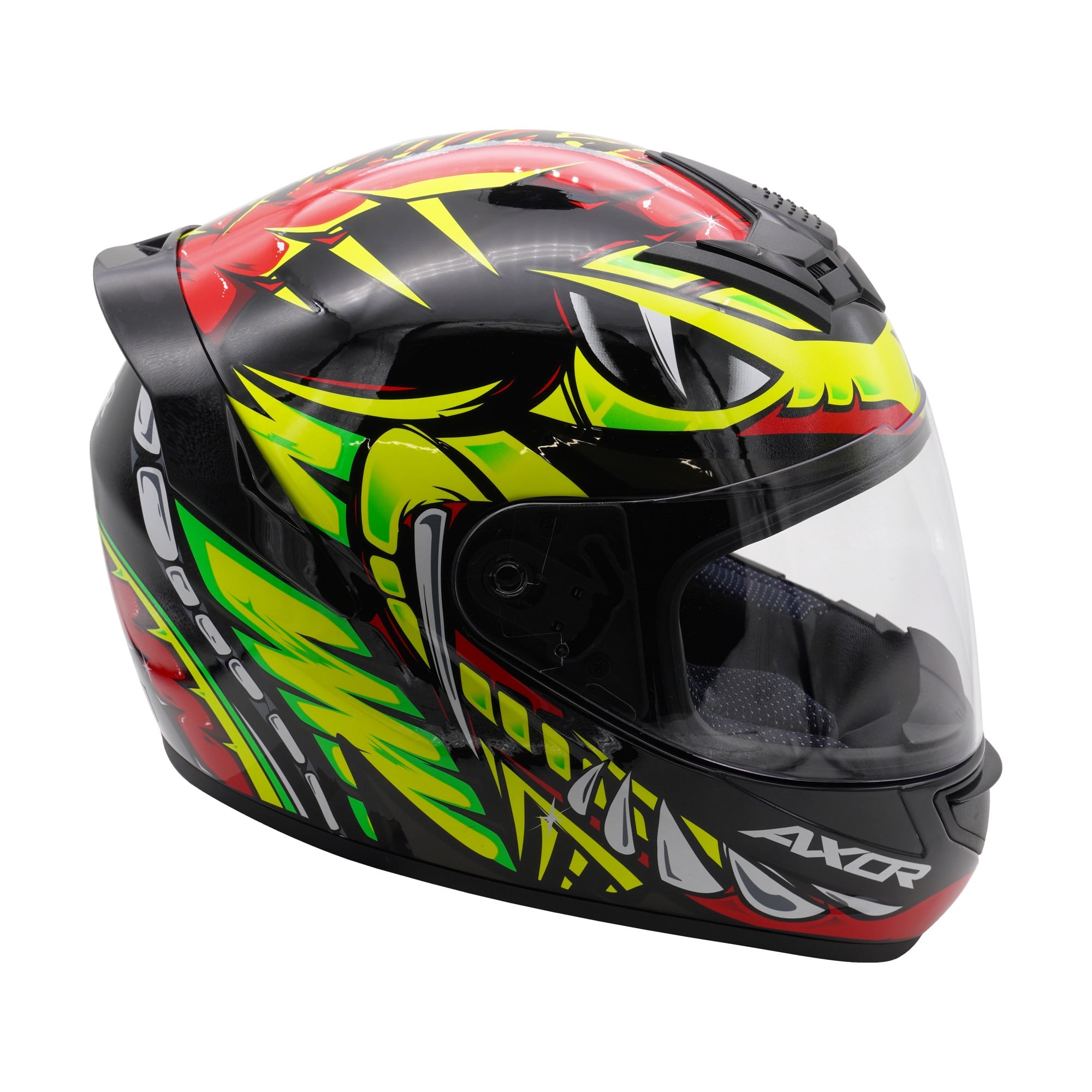 Axor Rage Full Face - Python Red Yellow Black Gloss