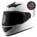 Axor Rage Full Face Motorcycle Helmet - Gloss White