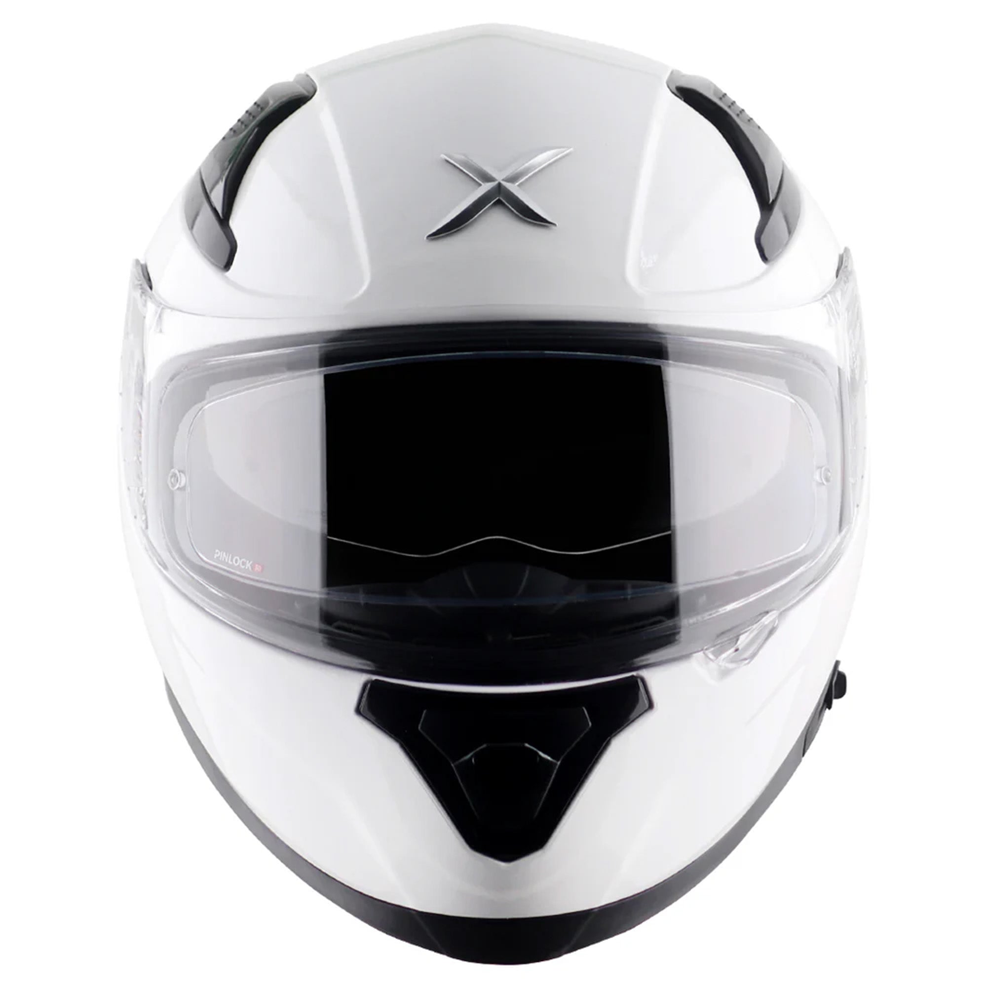 Axor Apex Full Face Motorcycle Helmet - Gloss White