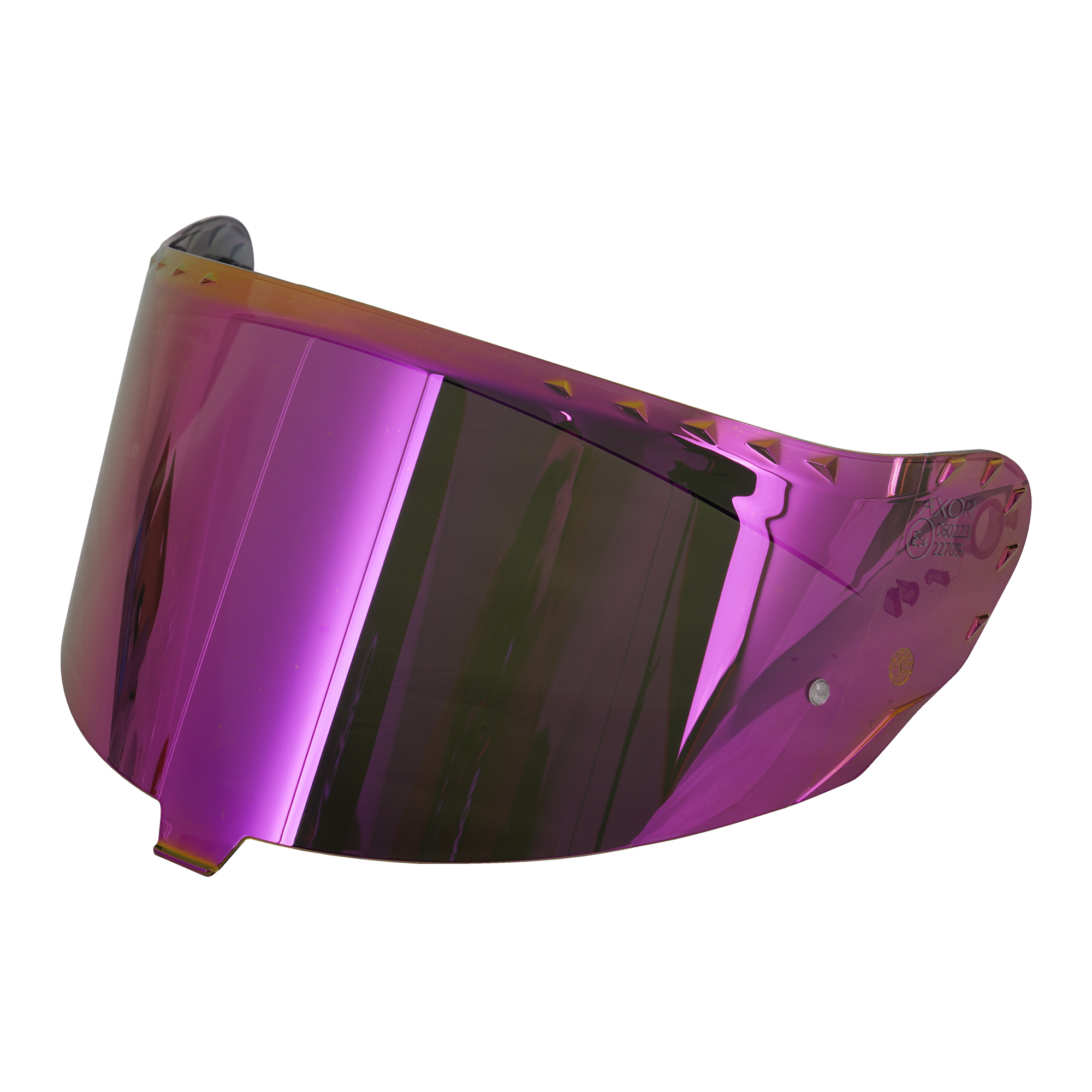 Axor Brutale Pinlock Ready Visor - Mirror Purple