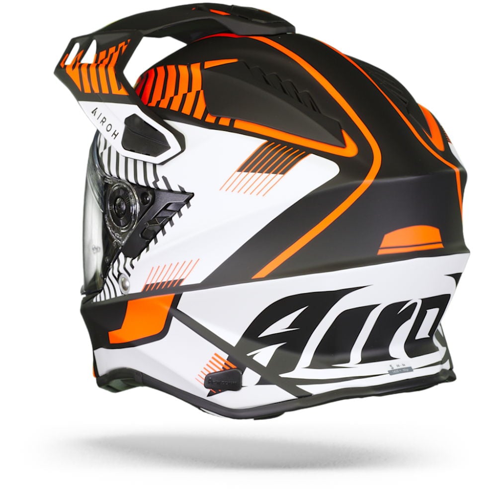 Airoh Commander Adventure Helmet - 'Boost' Orange Matt