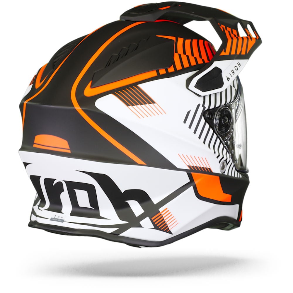 Airoh Commander Adventure Helmet - 'Boost' Orange Matt