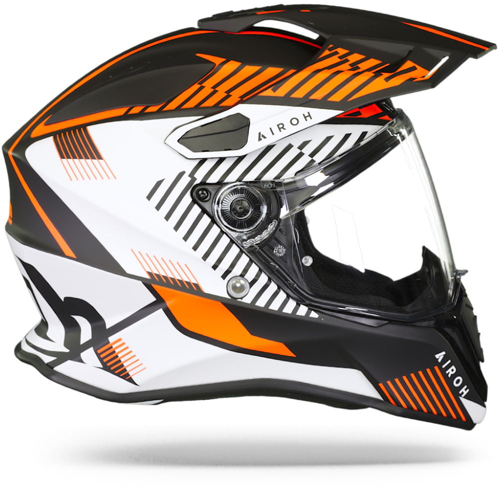 Airoh Commander Adventure Helmet - 'Boost' Orange Matt