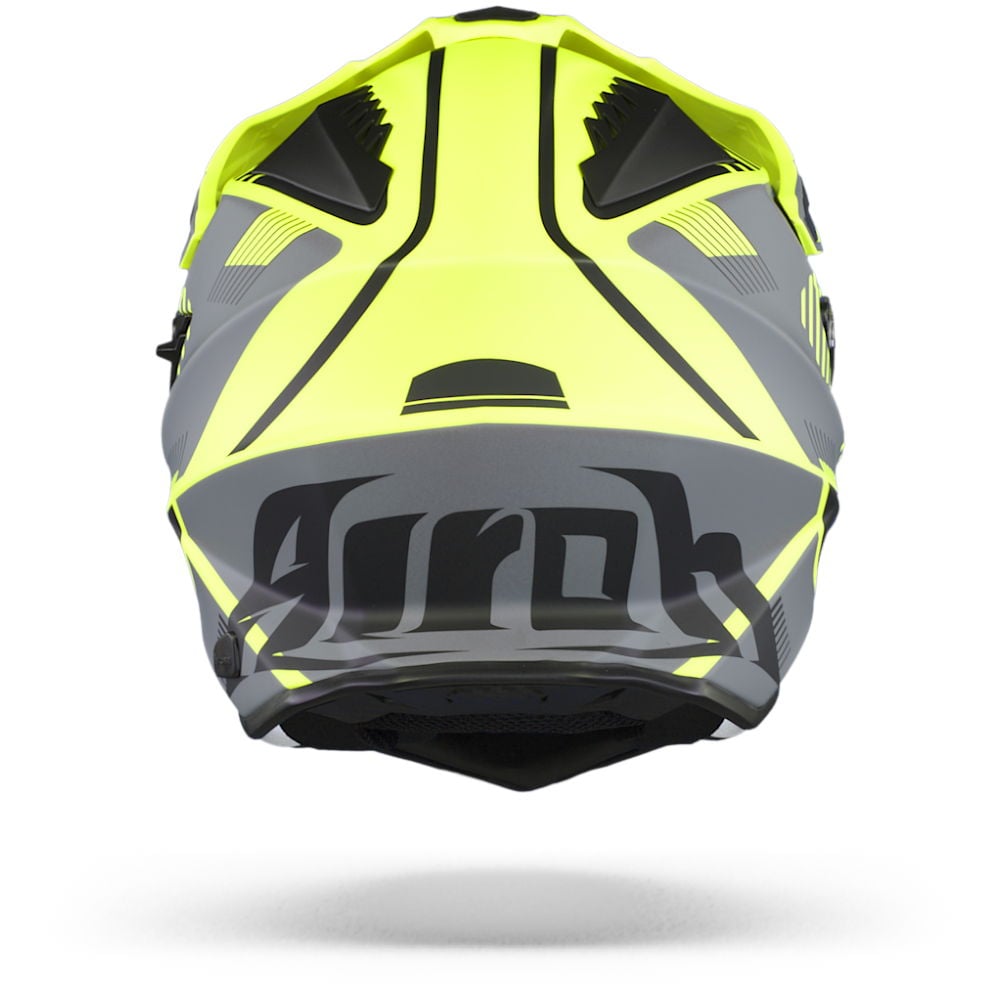 Airoh Commander Adventure Helmet - 'Boost' Neon Yellow Matt
