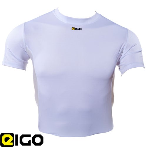 Eigo Compression Base Layer Short Sleeve White