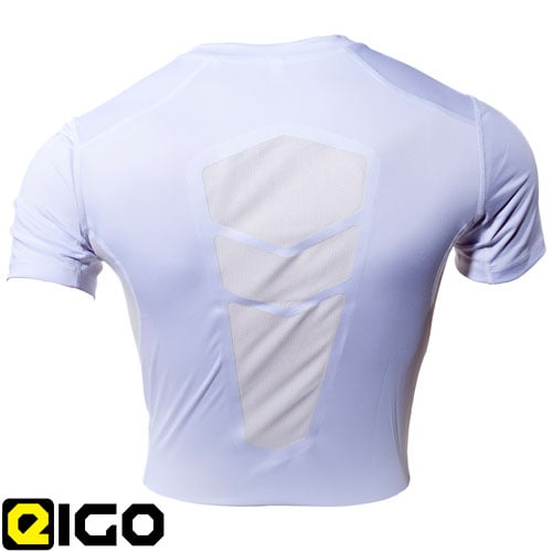 Eigo Compression Base Layer Short Sleeve White