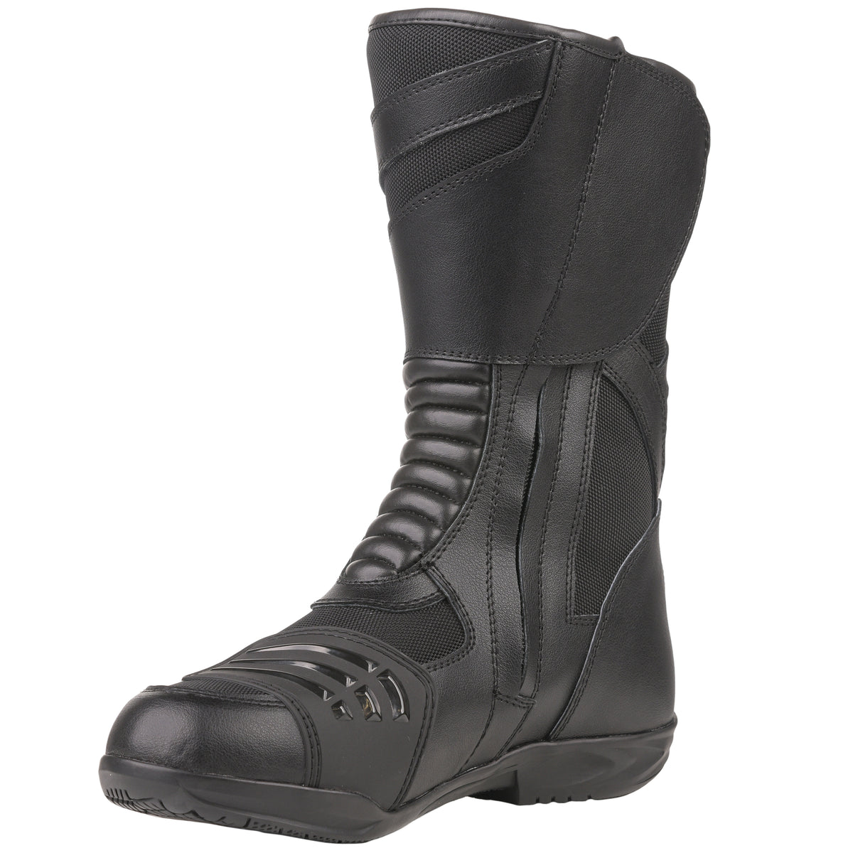 Bike It 'Veles' Black Waterproof Motorcycle Road Adventure Boot