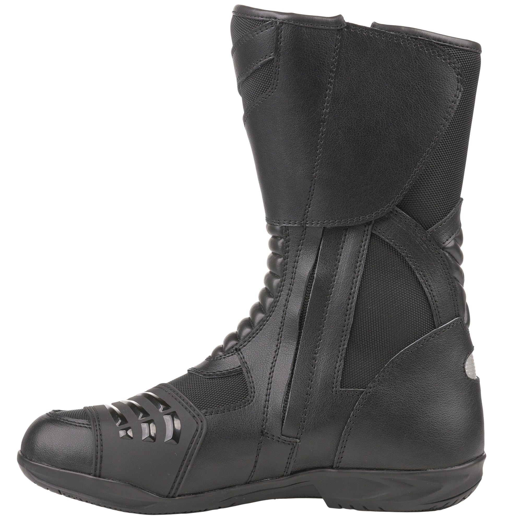 Bike It 'Veles' Black Waterproof Motorcycle Road Adventure Boot