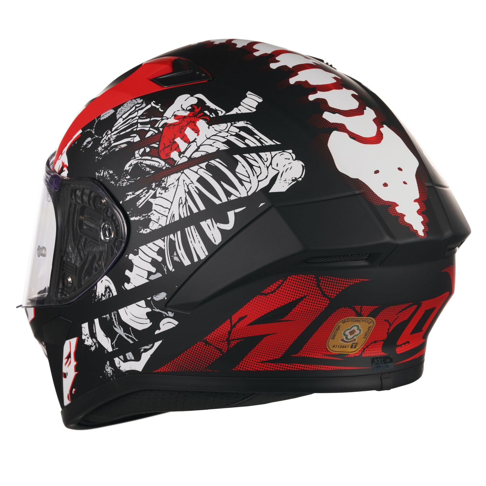 Airoh Valor Helmet - 'Ribs' (Matt)