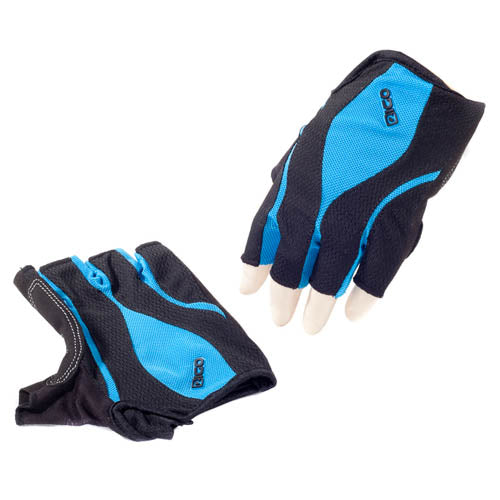 Eigo Aero Back Cycling Mitts Blue