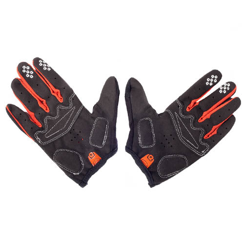 Eigo Aero Back Cycling Gloves Full Finger Red