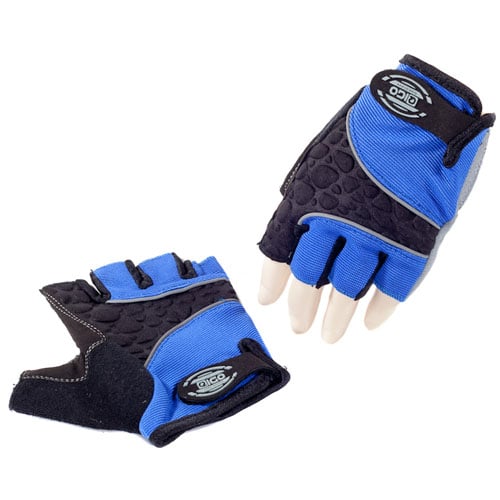 Eigo 3D Back Cycling Mitts Blue