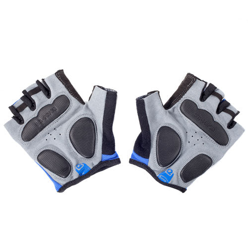 Eigo 3D Back Cycling Mitts Blue