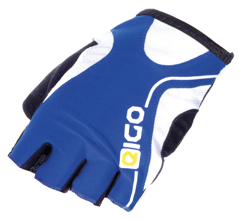 Eigo Track Cycling Mitts Blue / White / Black