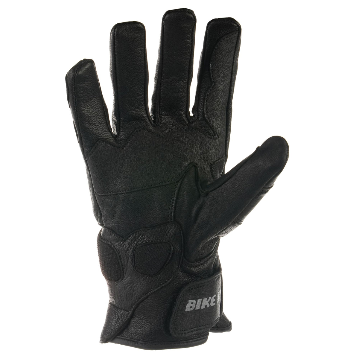 Bike It Ultimate Cruiser Leather Motorcycle Glove 'UCG' (Black)
