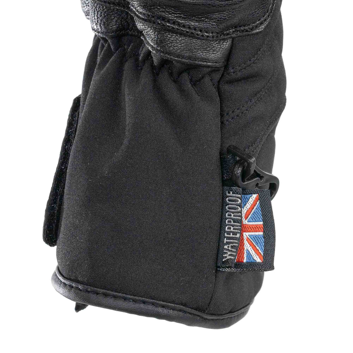Bike It "Triple Black" All-Seasons Waterproof Motorcycle Glove