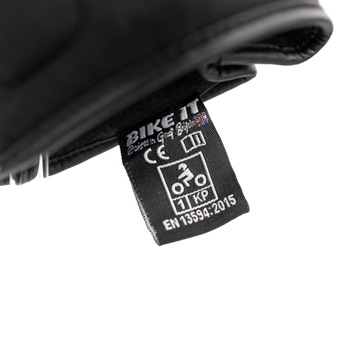 Bike It "Triple Black" All-Seasons Waterproof Motorcycle Glove