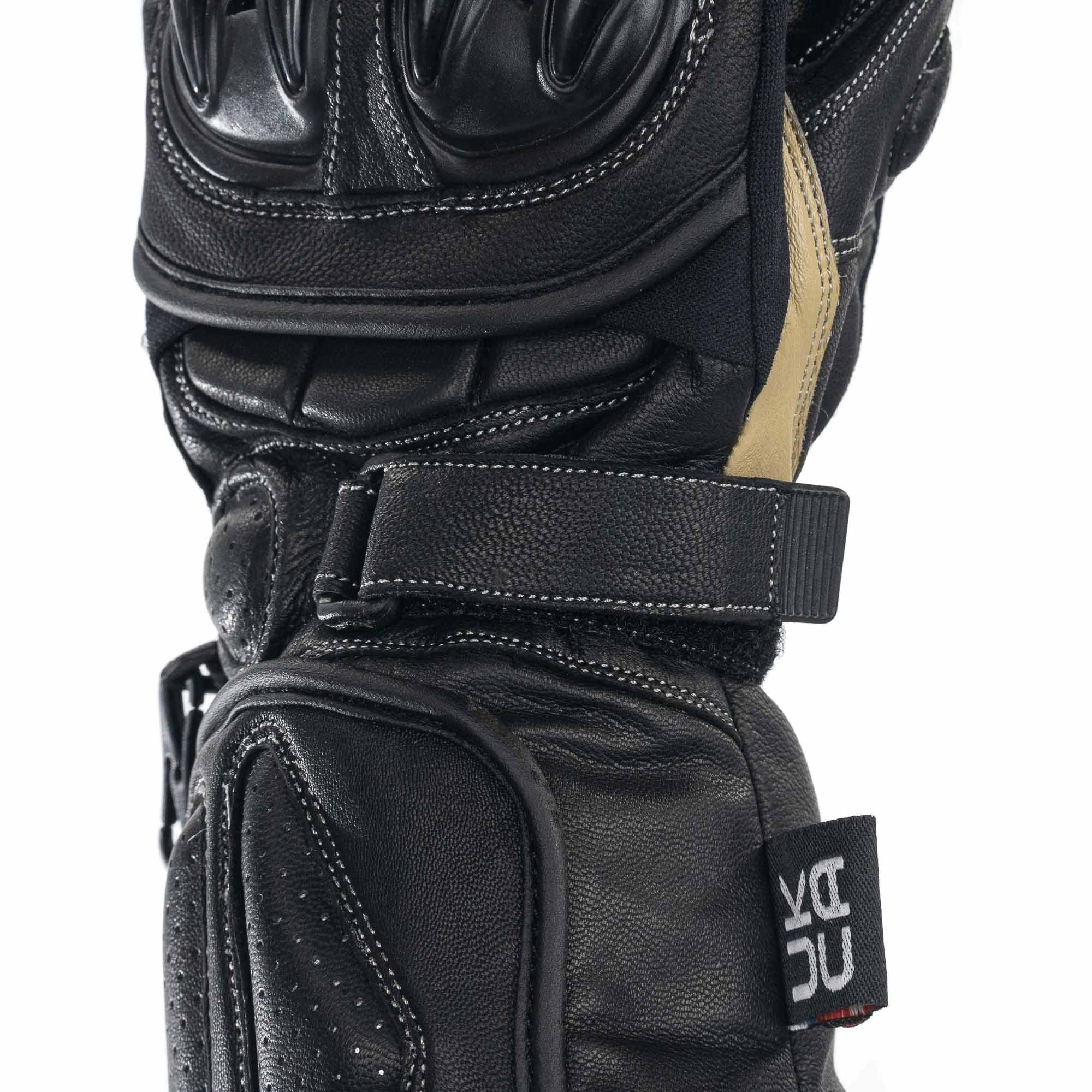Bike It 'Ultimate Track Glove' (UTG) Sports Leather Motorcycle Glove
