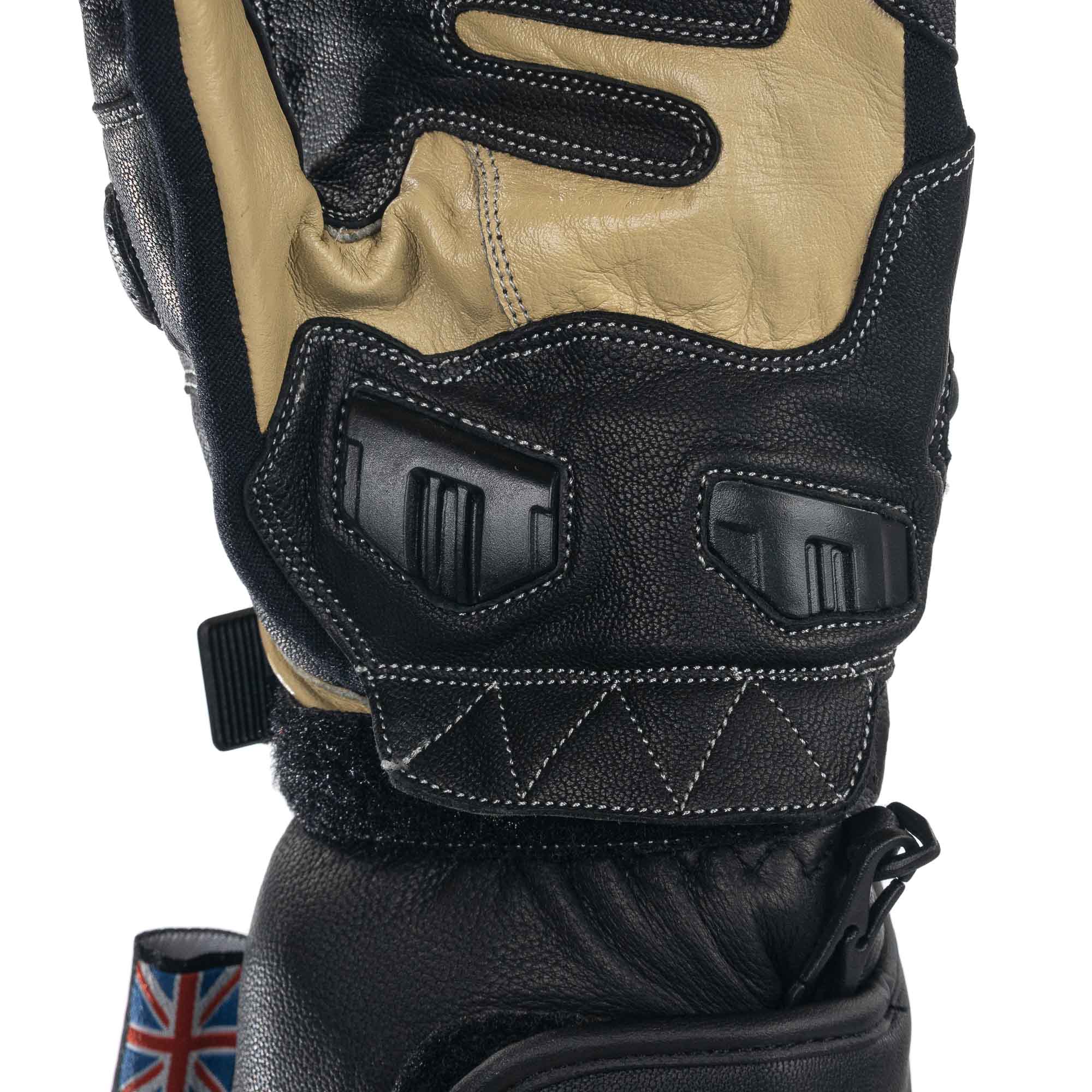 Bike It 'Ultimate Track Glove' (UTG) Sports Leather Motorcycle Glove