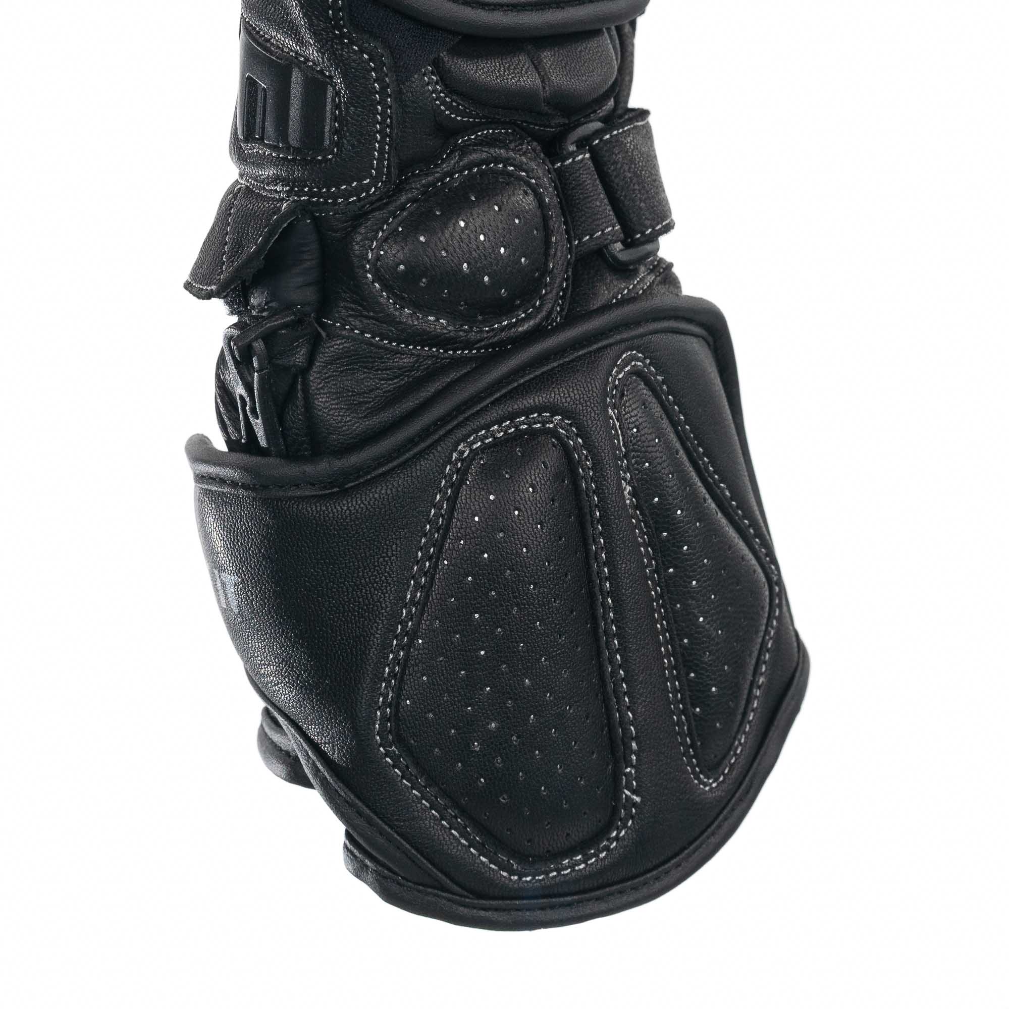 Bike It 'Ultimate Track Glove' (UTG) Sports Leather Motorcycle Glove