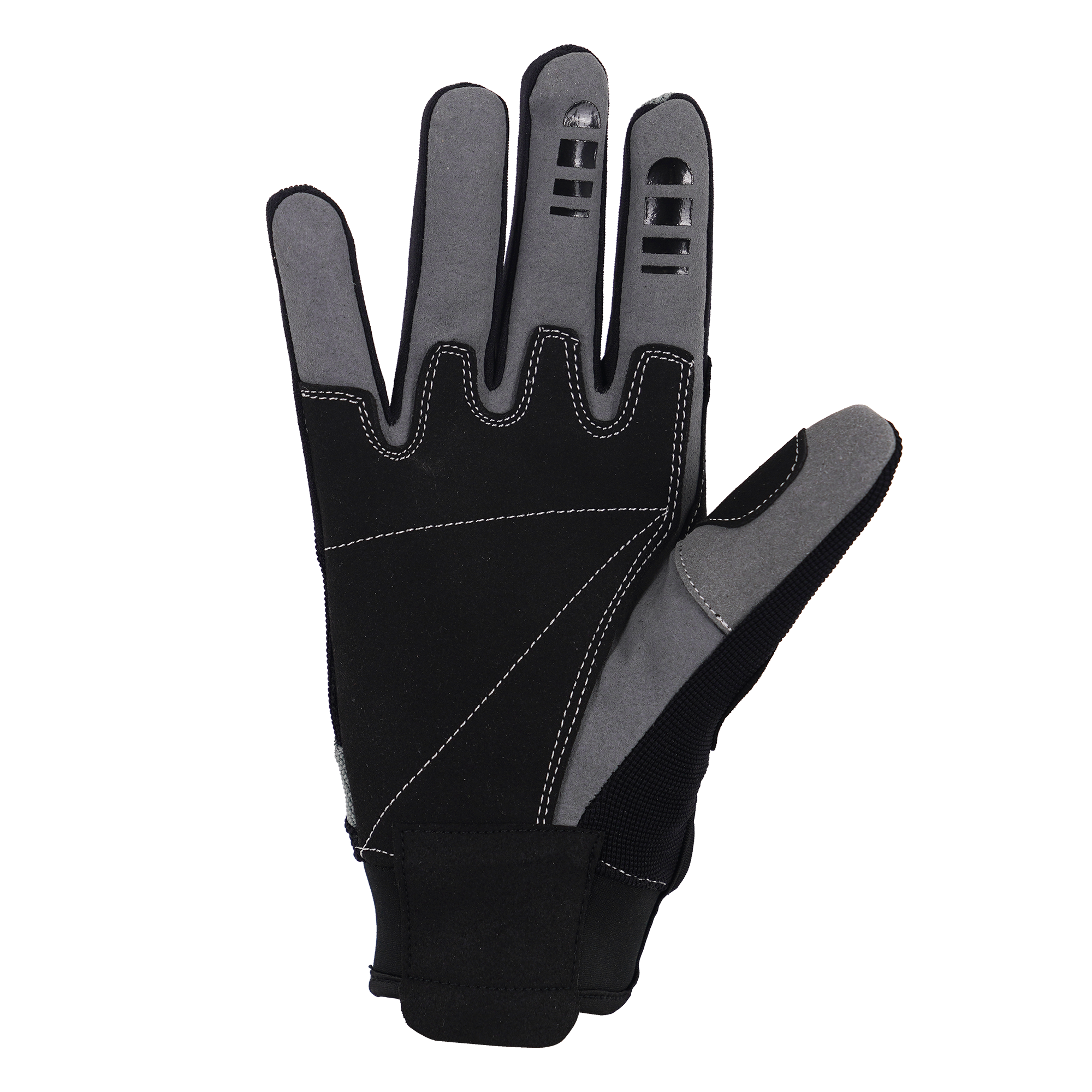 Bike It Vapor-S Lightweight Motorcycle Glove Black Grey