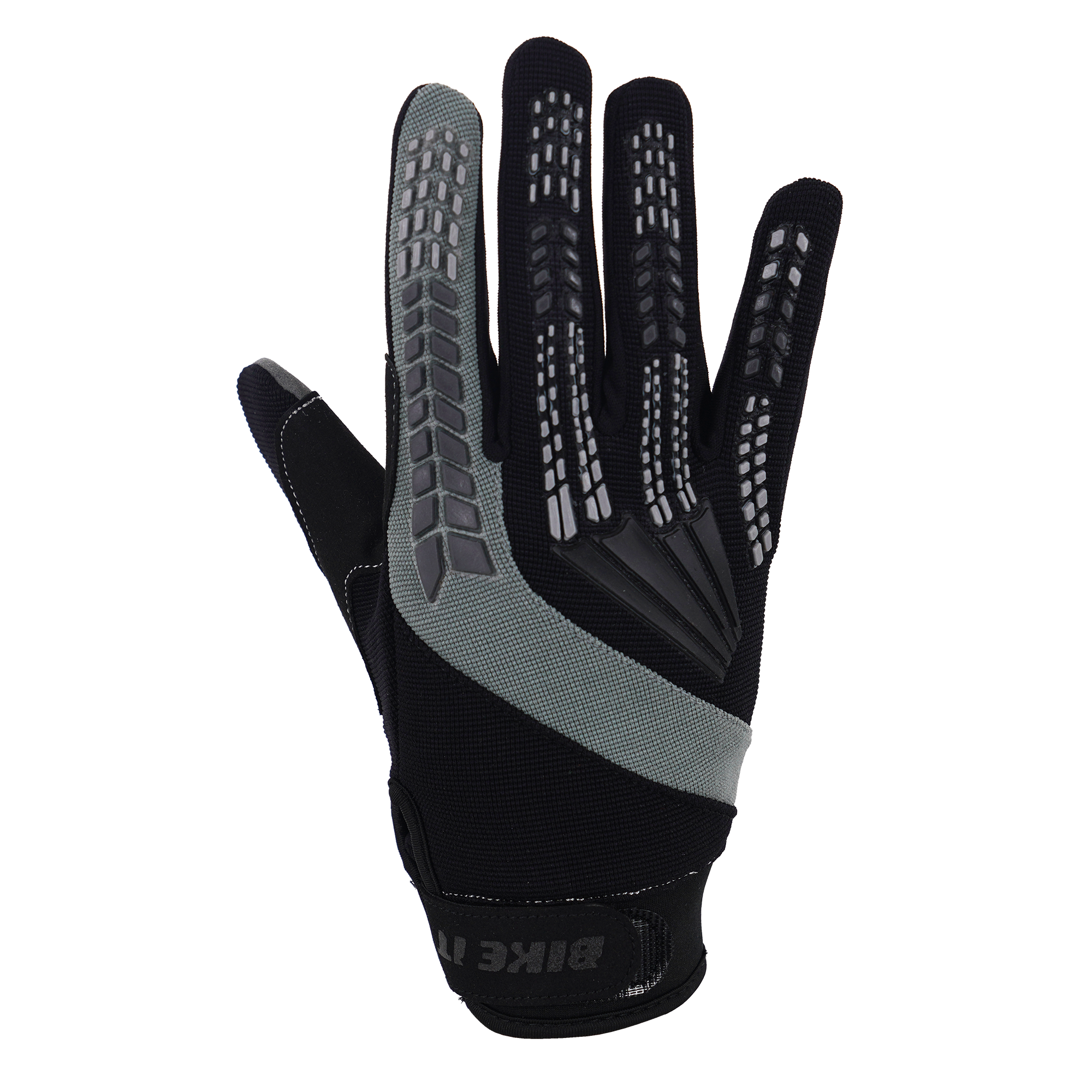 Bike It Vapor-S Lightweight Motorcycle Glove Black Grey