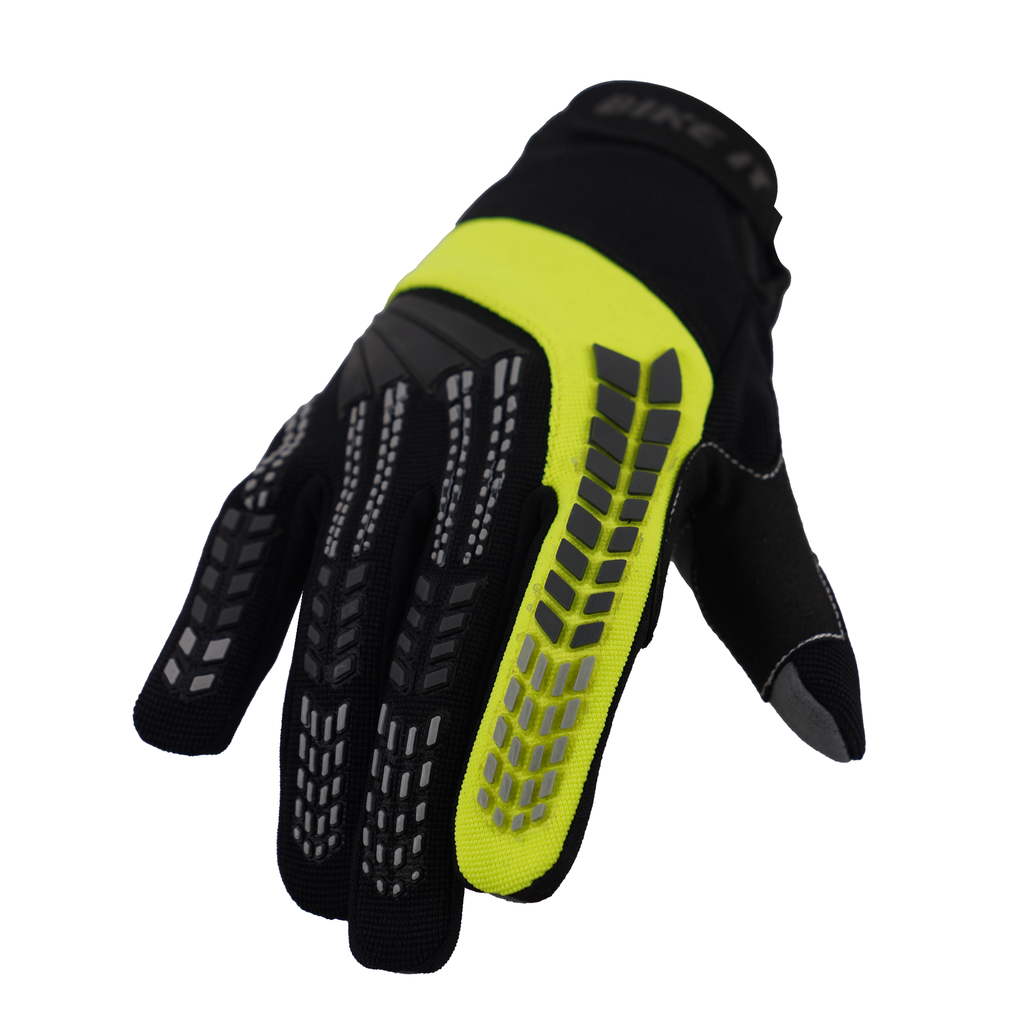 Bike It Vapor-S Lightweight Motorcycle Glove Black Yellow