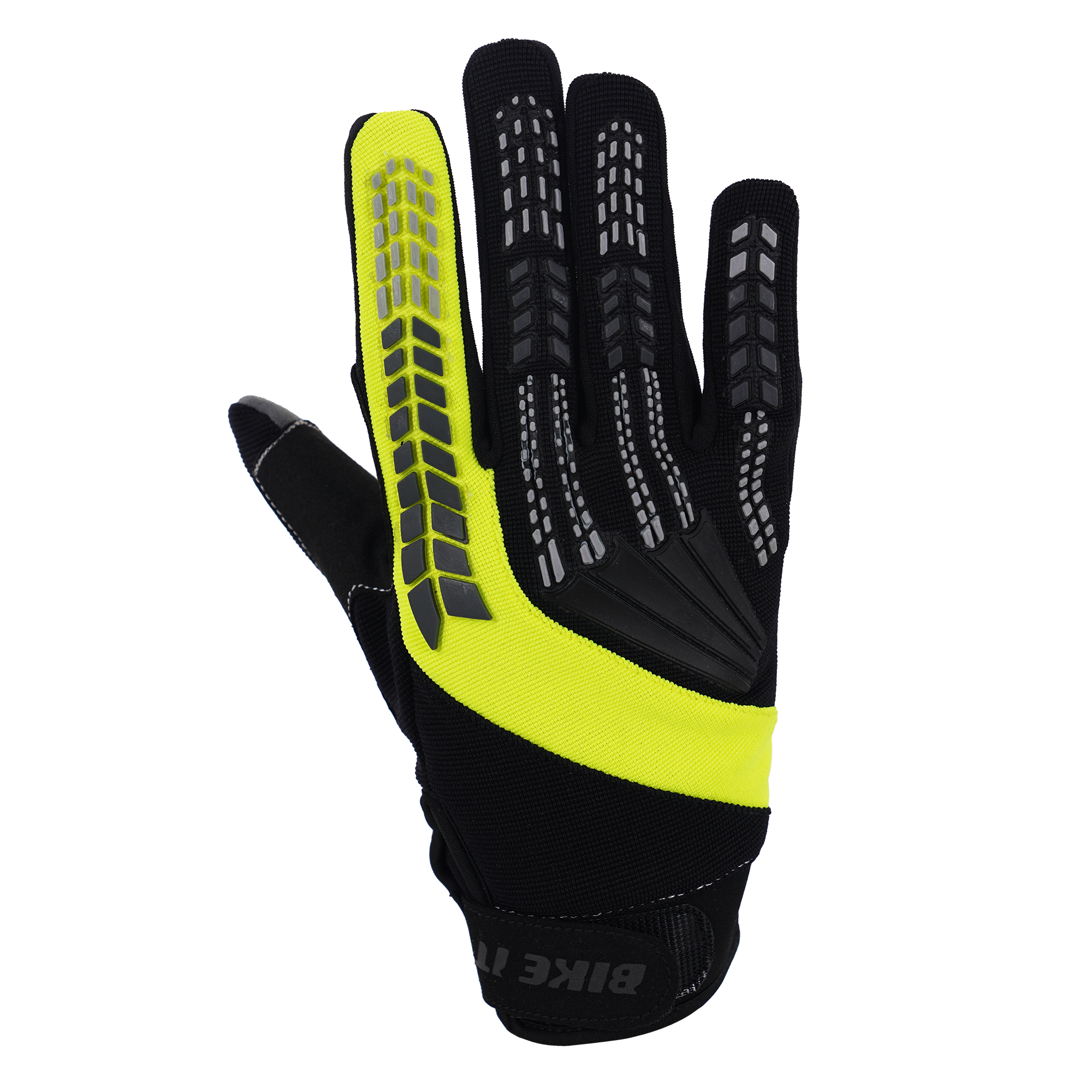 Bike It Vapor-S Lightweight Motorcycle Glove Black Yellow