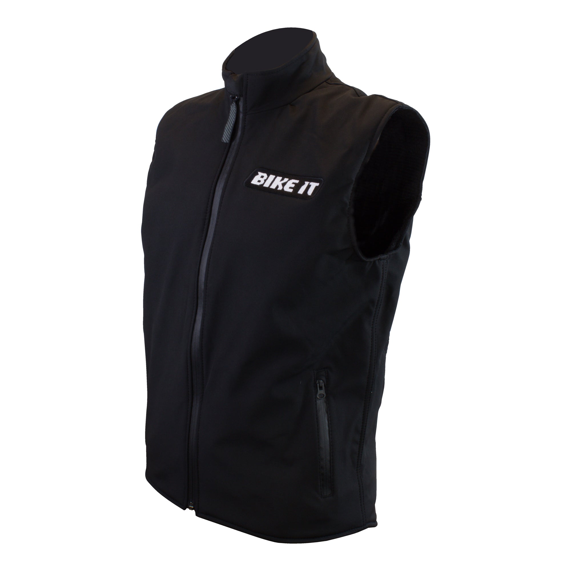 Bike It Softshell Gilet Black Adult