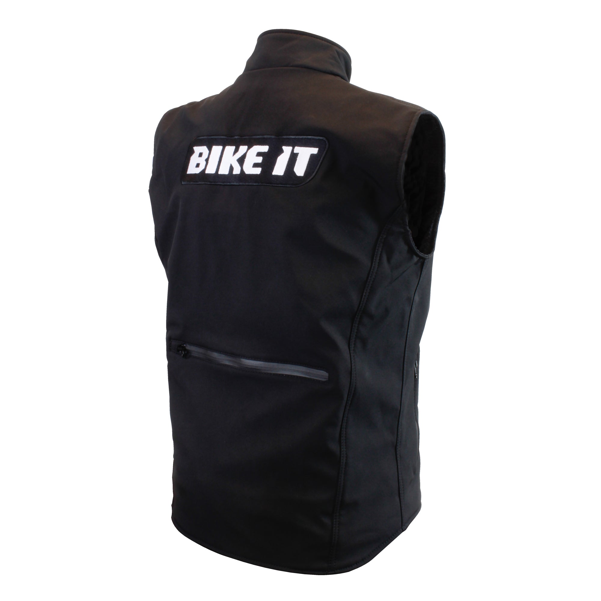 Bike It Softshell Gilet Black Adult