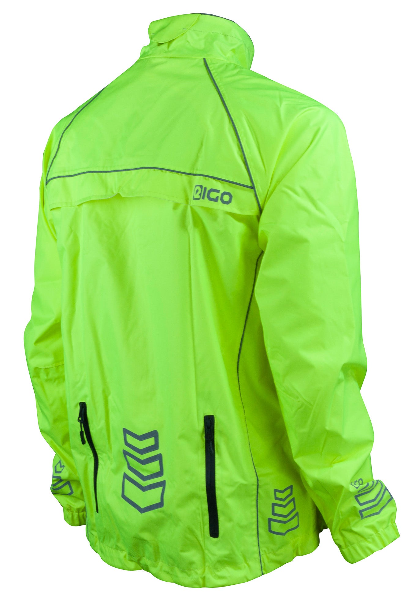 Eigo Delta-2 Waterproof Cycling Jacket Fluoro Yellow