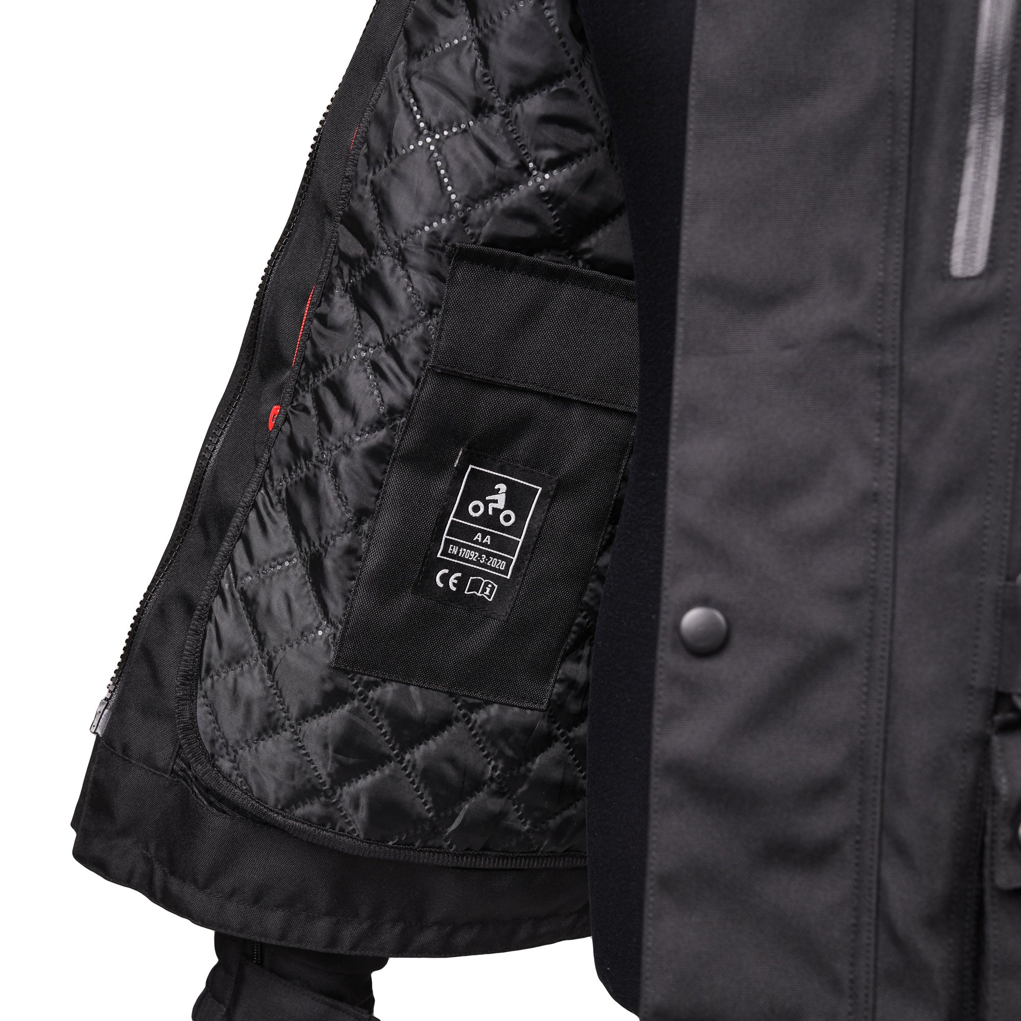 Bike It 'Triple Black' All-Weather Waterproof Adventure Touring Motorcycle Jacket