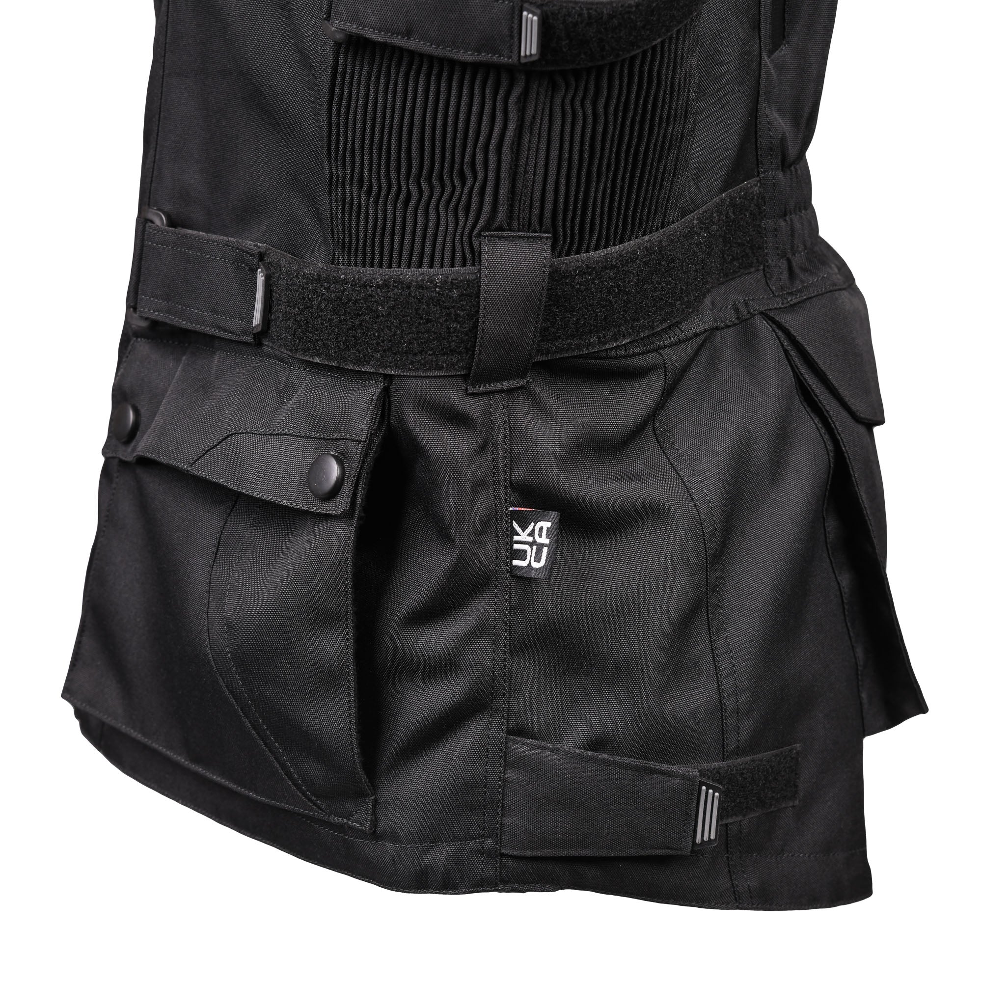 Bike It 'Triple Black' All-Weather Waterproof Adventure Touring Motorcycle Jacket