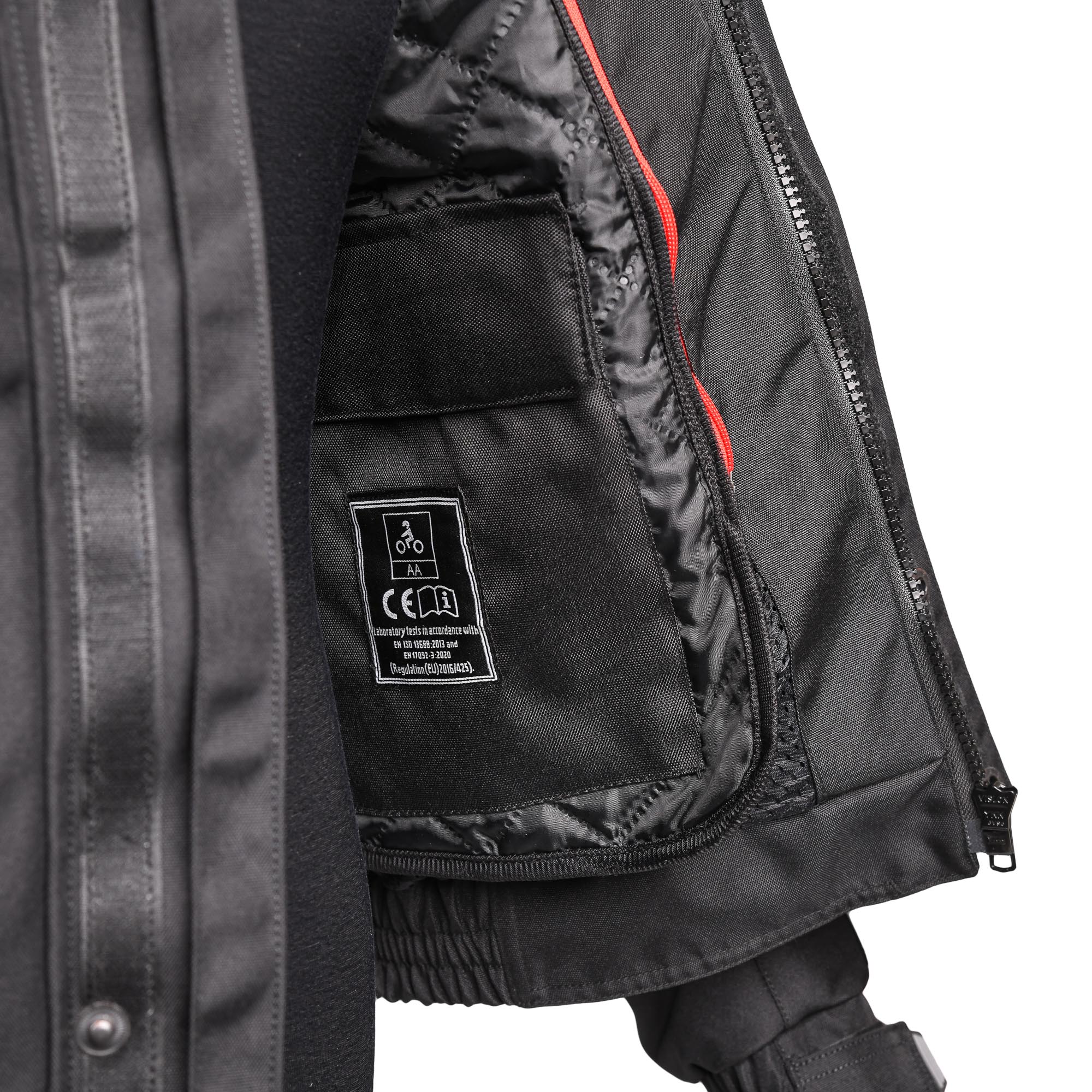Bike It 'Herm' Textile Waterproof Motorcycle Bomber Casual Jacket
