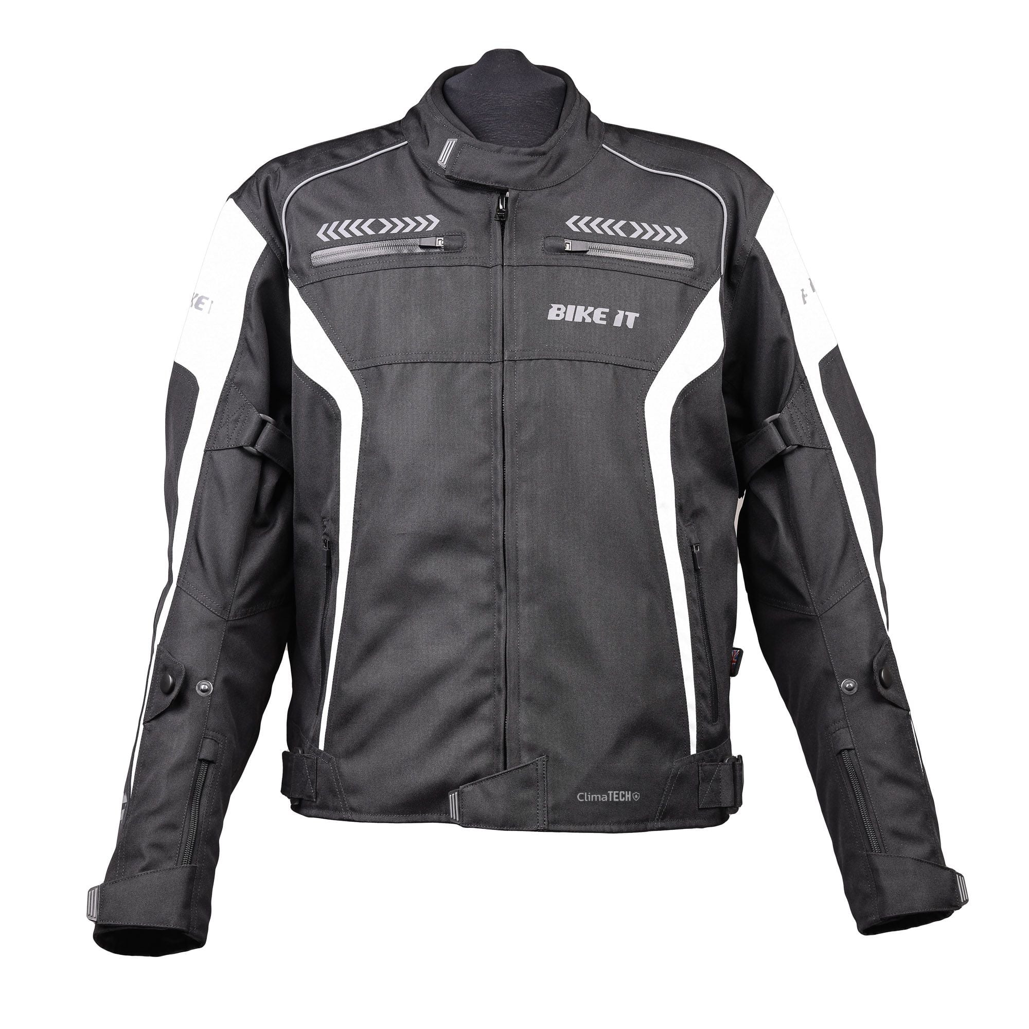 Bike It 'Flux' Textile Waterproof Sports Motorcycle Jacket
