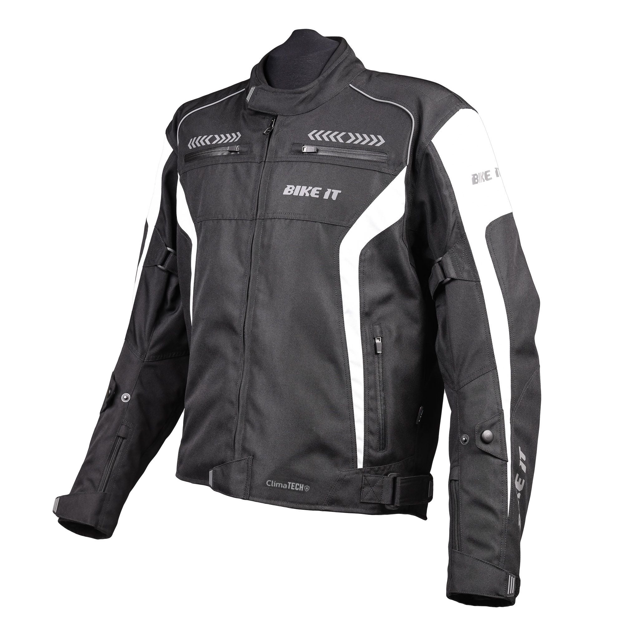 Bike It 'Flux' Textile Waterproof Sports Motorcycle Jacket