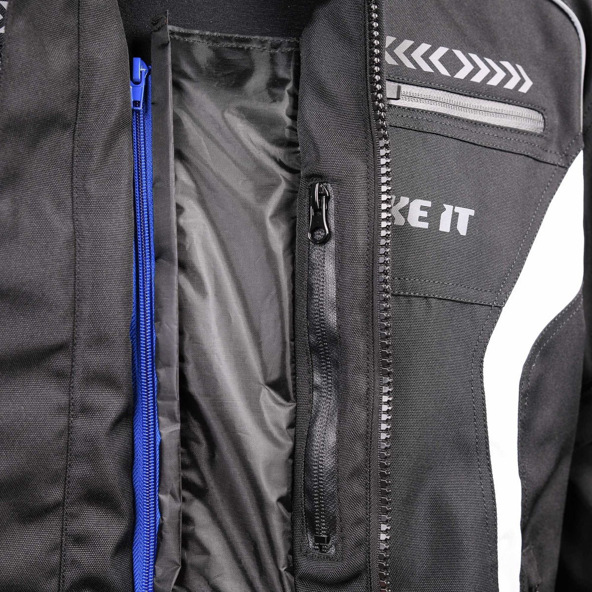 Bike It 'Flux' Textile Waterproof Sports Motorcycle Jacket