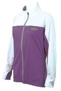 Eigo Holly Womens Long Sleeve Cycling Jersey Aubergine / White
