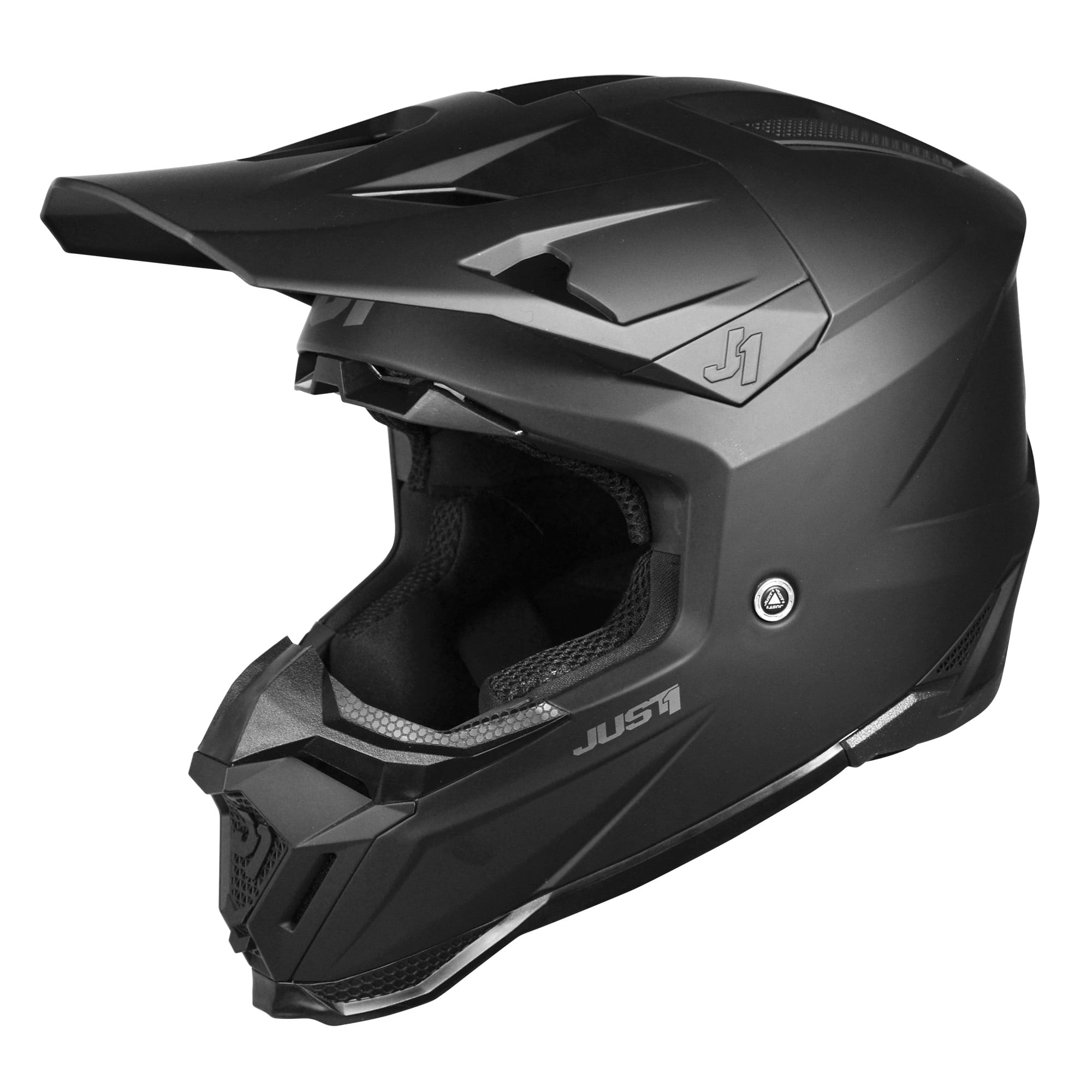 Just1 J40 Motocross Helmet Solid Matt Black