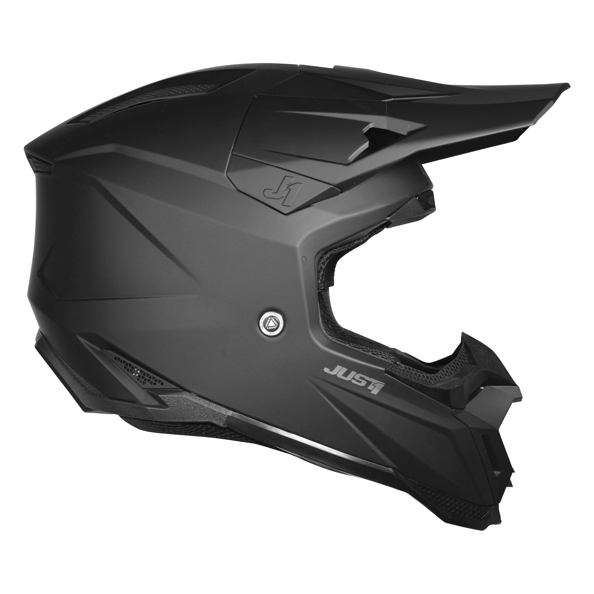 Just1 J40 Motocross Helmet Solid Matt Black