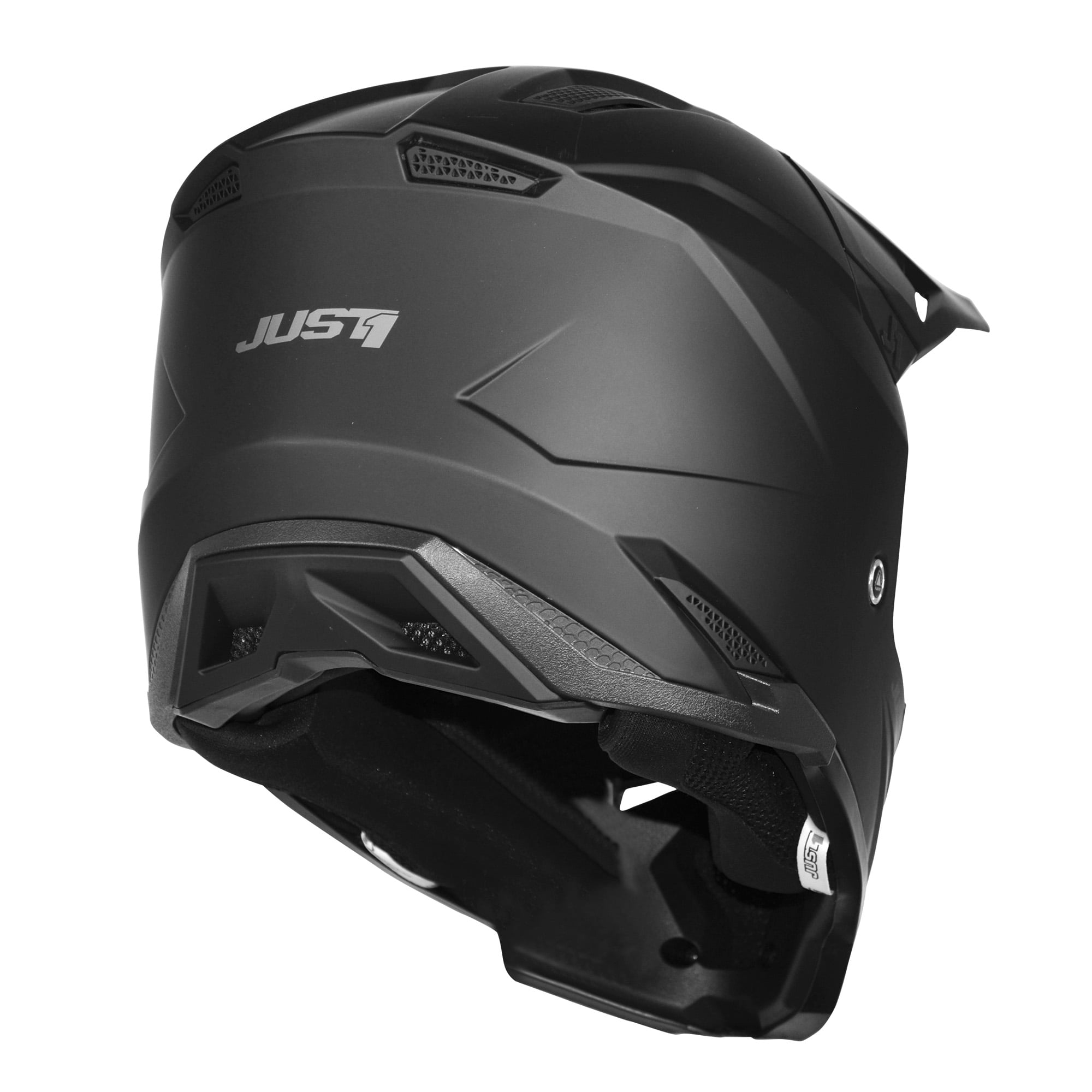 Just1 J40 Motocross Helmet Solid Matt Black