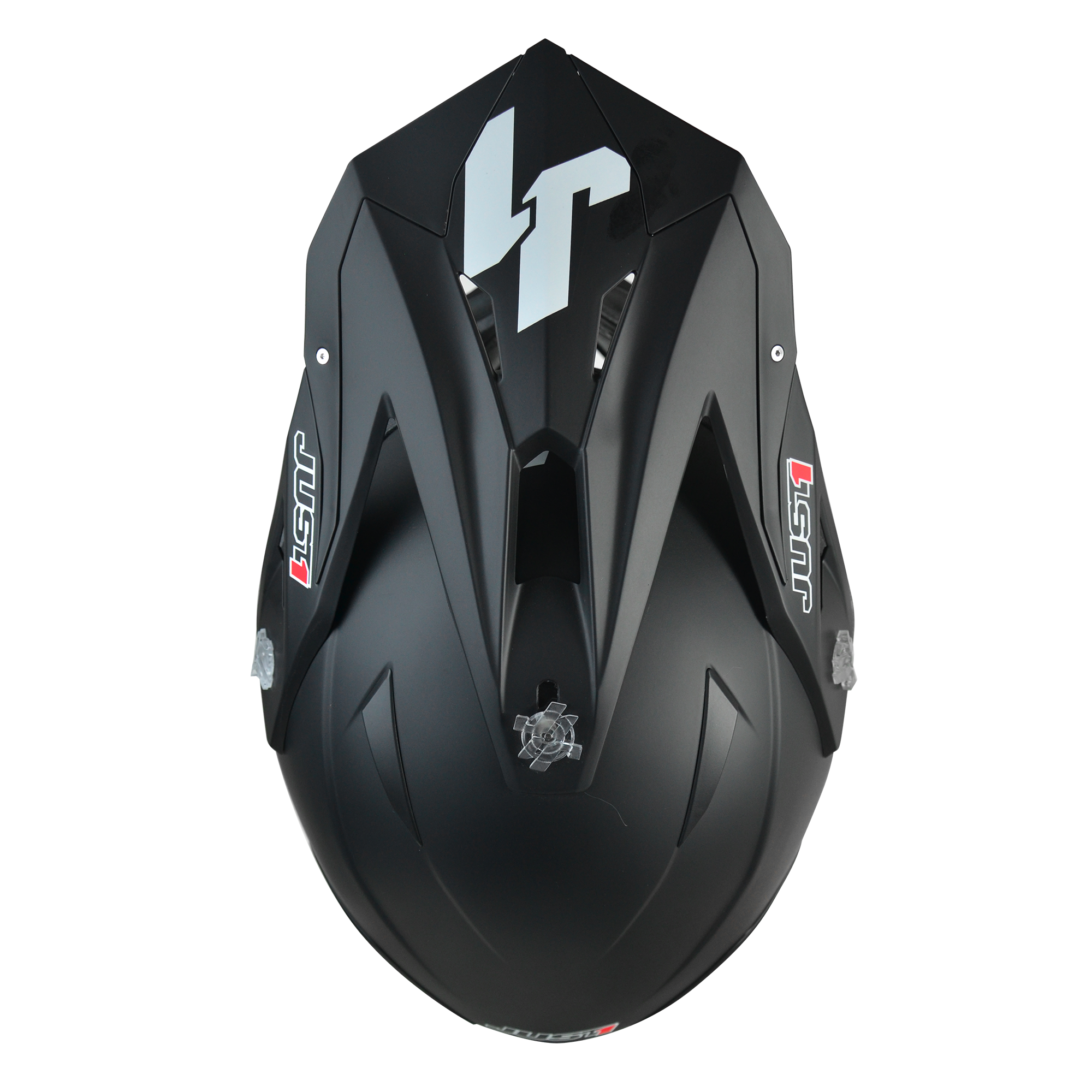 Just1 J39 Motocross Helmet Solid Black Matt