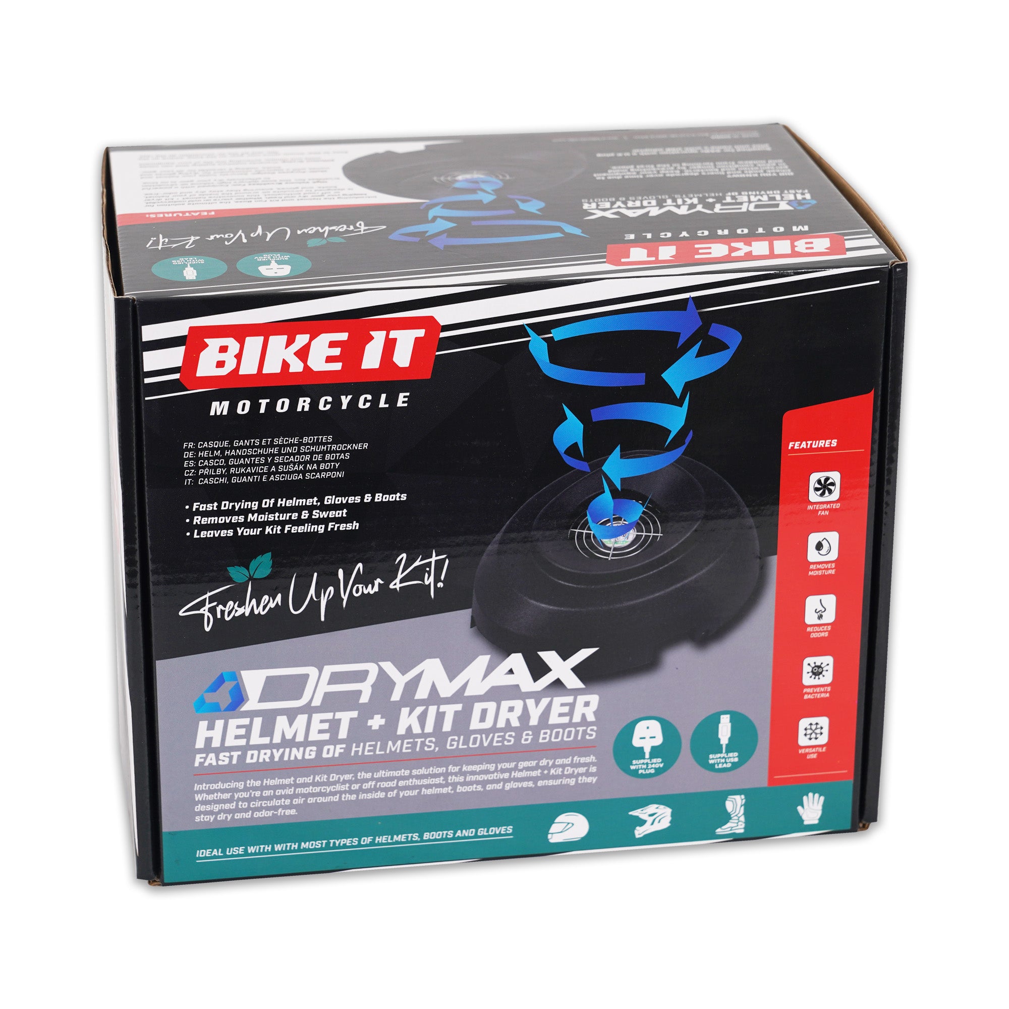 Bike It Helmet and Kit Dryer Fan