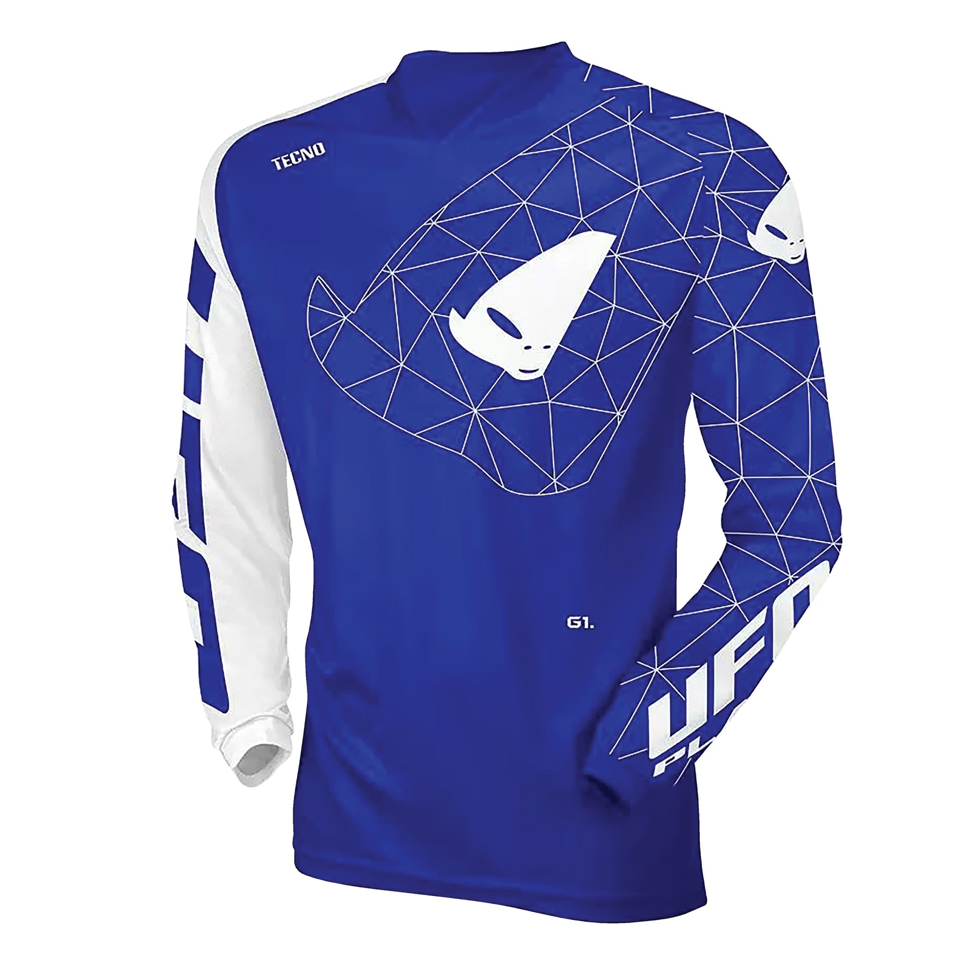 UFO Tecno MX Jersey Blue/White
