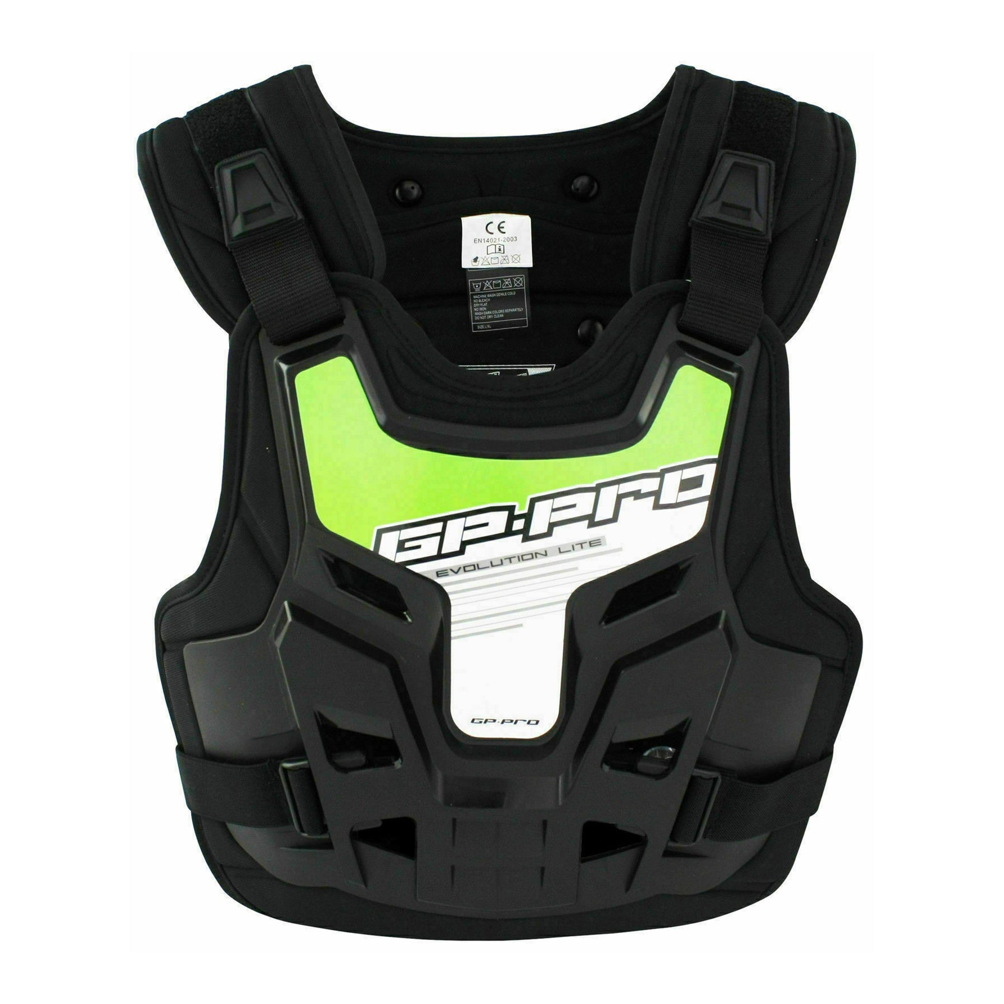 GP-Pro Evolution Lite Body Armour Chest/Back Protector W/ Green Sticker